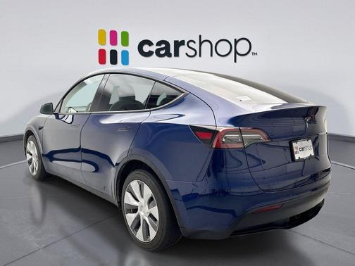 Deep Blue 2022 Tesla Model Y Long Range Dual Motor All-Wheel Drive