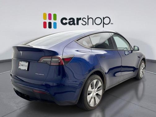 Deep Blue 2022 Tesla Model Y Long Range Dual Motor All-Wheel Drive