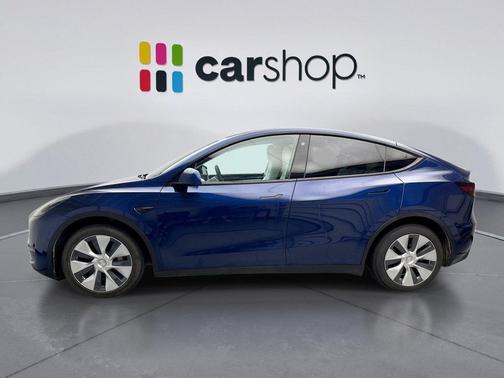 Deep Blue 2022 Tesla Model Y Long Range Dual Motor All-Wheel Drive