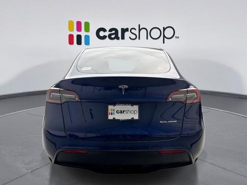 Deep Blue 2022 Tesla Model Y Long Range Dual Motor All-Wheel Drive