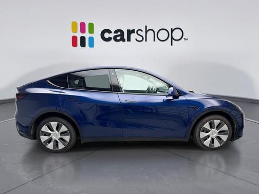 Deep Blue 2022 Tesla Model Y Long Range Dual Motor All-Wheel Drive