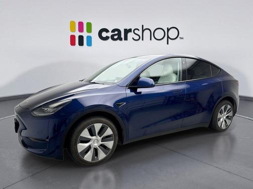 Deep Blue 2022 Tesla Model Y Long Range Dual Motor All-Wheel Drive