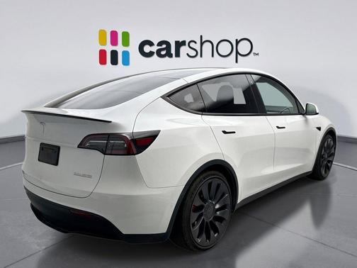 Pearl White 2022 Tesla Model Y Performance Dual Motor All-Wheel Drive