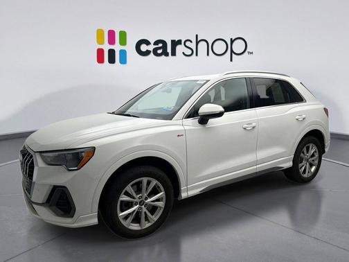 Ibis White 2021 Audi Q3 45 S line Premium