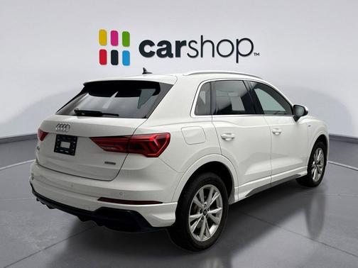 Ibis White 2021 Audi Q3 45 S line Premium