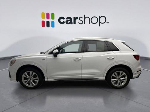 Ibis White 2021 Audi Q3 45 S line Premium