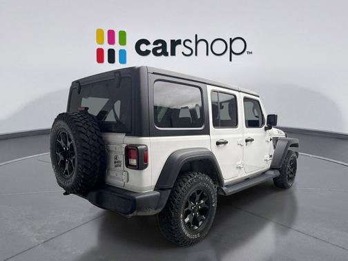 Bright White Clearcoat 2022 Jeep Wrangler Willys