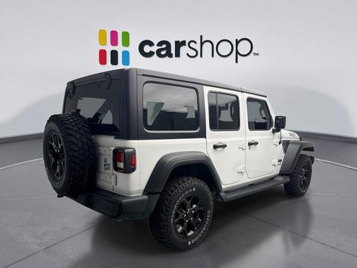 Bright White Clearcoat 2022 Jeep Wrangler Willys