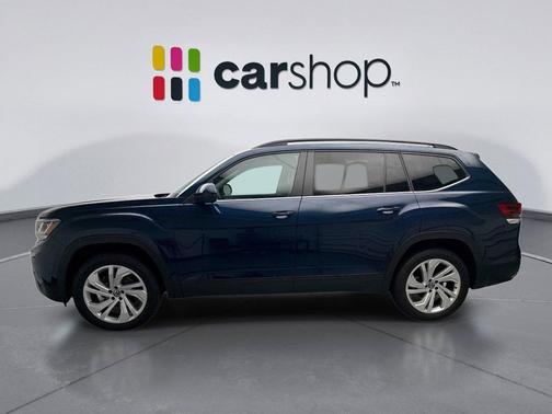 Tourmaline Blue 2023 Volkswagen Atlas 3.6L SE w/Technology
