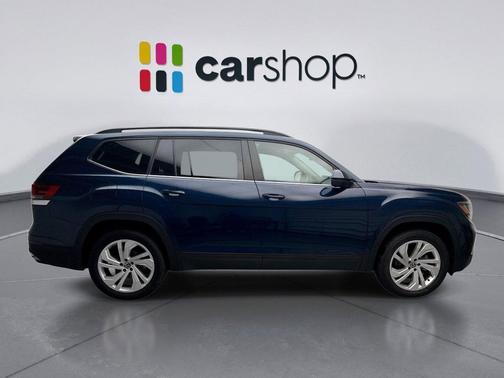 Tourmaline Blue 2023 Volkswagen Atlas 3.6L SE w/Technology