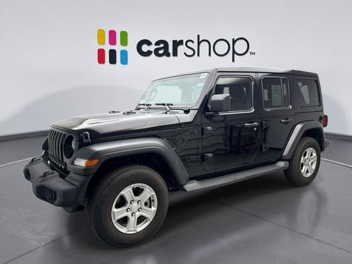 Black Clearcoat 2021 Jeep Wrangler Unlimited Sport