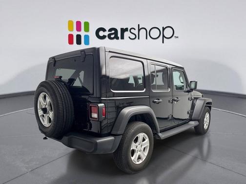 Black Clearcoat 2021 Jeep Wrangler Unlimited Sport