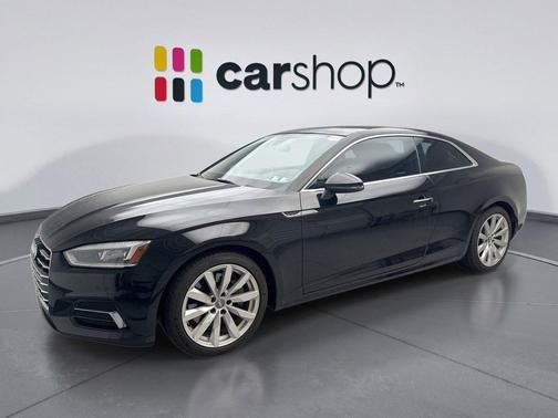 Brilliant Black 2018 Audi A5 2.0T Premium Plus
