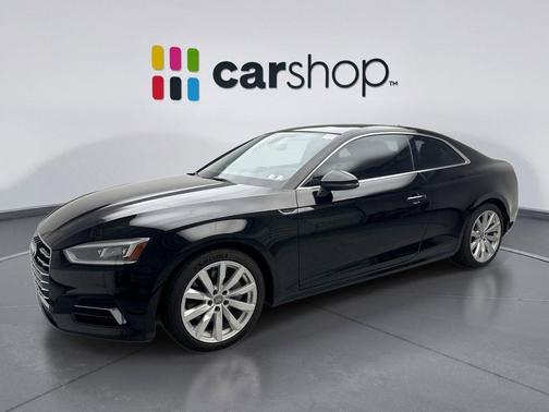 Brilliant Black 2018 Audi A5 2.0T Premium Plus