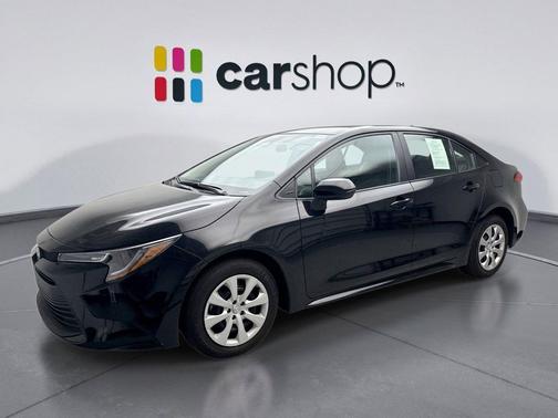 Midnight Black Metallic 2024 Toyota Corolla LE
