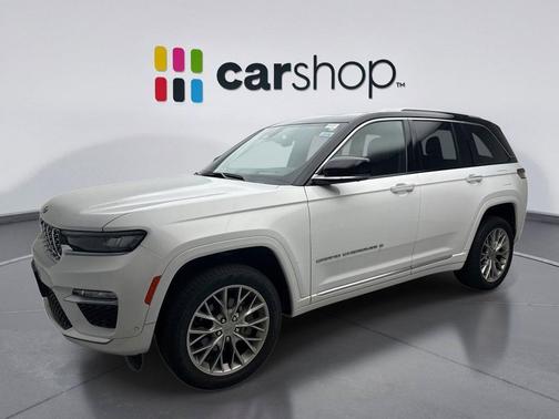 Bright White Clearcoat 2023 Jeep Grand Cherokee Summit