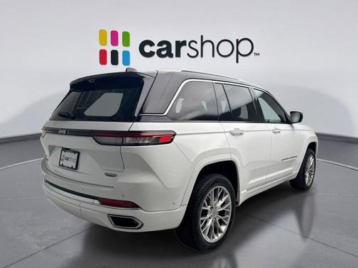 Bright White Clearcoat 2023 Jeep Grand Cherokee Summit