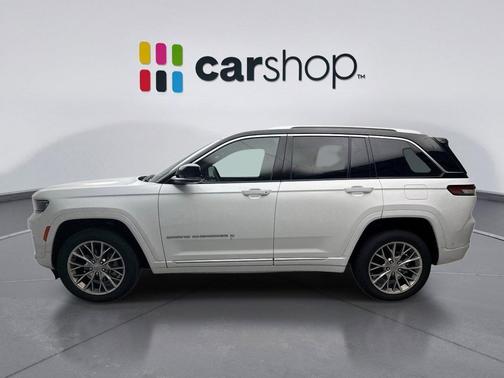 Bright White Clearcoat 2023 Jeep Grand Cherokee Summit