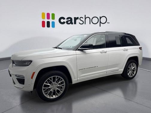 Bright White Clearcoat 2023 Jeep Grand Cherokee Summit
