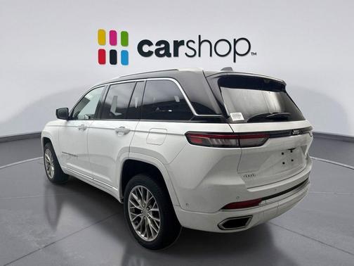 Bright White Clearcoat 2023 Jeep Grand Cherokee Summit