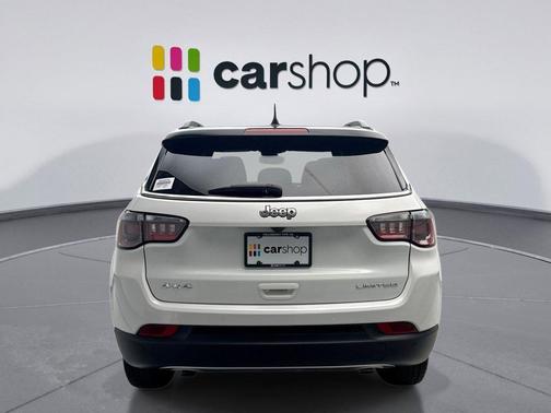Bright White Clearcoat 2023 Jeep Compass Limited