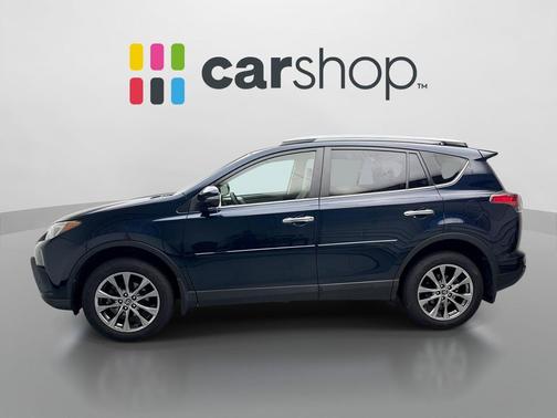 Galactic Aqua Mica 2017 Toyota RAV4 Limited