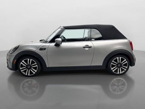 Melting Silver III Metallic 2023 MINI Convertible Cooper S
