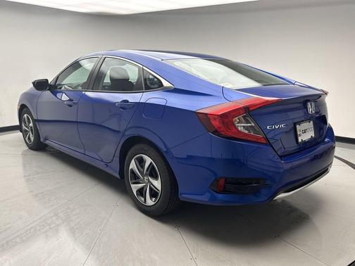 Aegean Blue 2021 Honda Civic LX