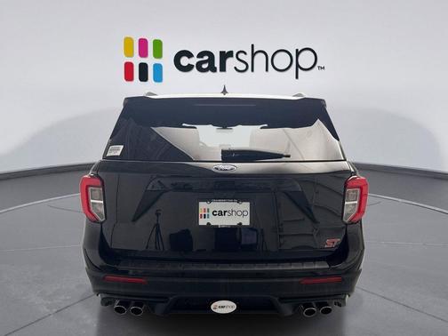 AGATE BLACK METALLIC 2022 Ford Explorer ST
