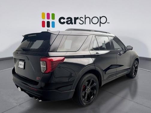 AGATE BLACK METALLIC 2022 Ford Explorer ST