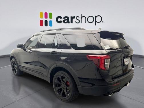 AGATE BLACK METALLIC 2022 Ford Explorer ST