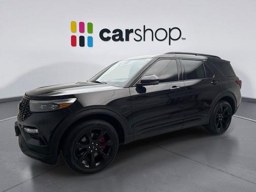 AGATE BLACK METALLIC 2022 Ford Explorer ST