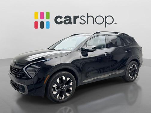 Fusion Black 2023 Kia Sportage Plug-In Hybrid X-Line Prestige