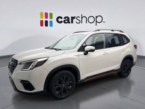 Crystal White Pearl 2023 Subaru Forester Sport
