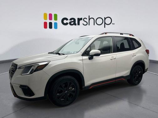 Crystal White Pearl 2023 Subaru Forester Sport