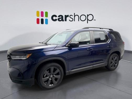 Obsidian Blue 2023 Honda Pilot AWD Sport
