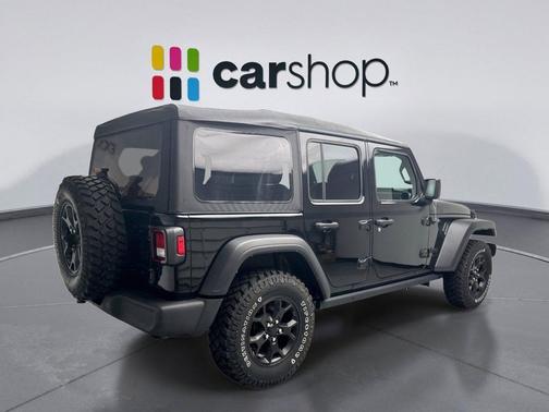 Black Clearcoat 2023 Jeep Wrangler Willys