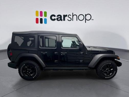 Black Clearcoat 2023 Jeep Wrangler Willys