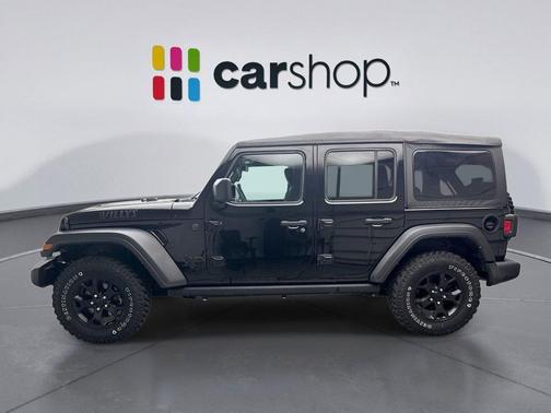 Black Clearcoat 2023 Jeep Wrangler Willys