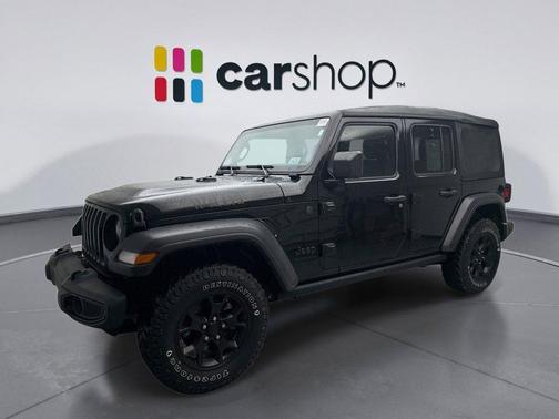 Black Clearcoat 2023 Jeep Wrangler Willys