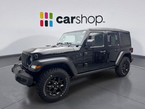 Black Clearcoat 2023 Jeep Wrangler Willys