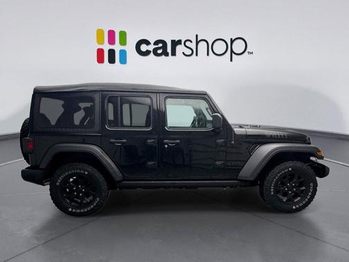 Black Clearcoat 2023 Jeep Wrangler Willys