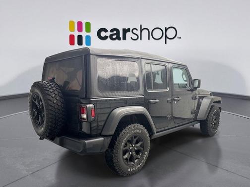 Black Clearcoat 2023 Jeep Wrangler Willys
