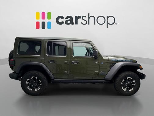 Sarge Green Clearcoat 2024 Jeep Wrangler 4xe Rubicon