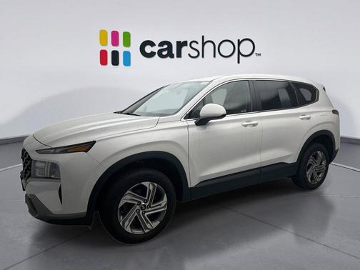 Quartz White 2021 Hyundai SANTA FE SE