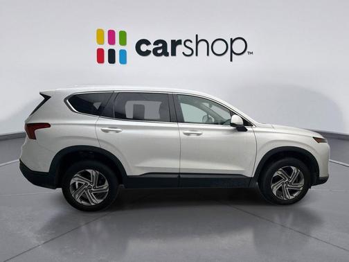 Quartz White 2021 Hyundai SANTA FE SE