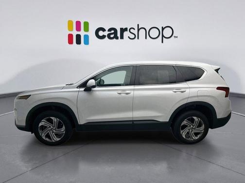 Quartz White 2021 Hyundai SANTA FE SE