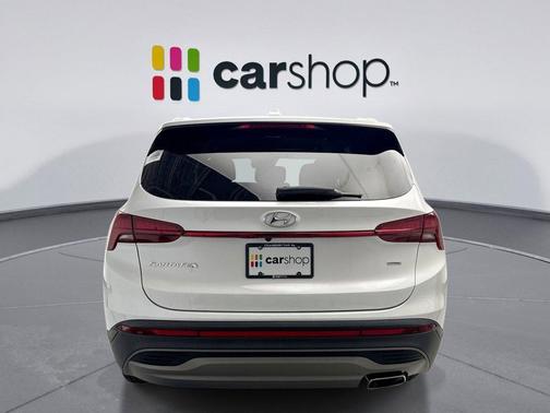 Quartz White 2021 Hyundai SANTA FE SE