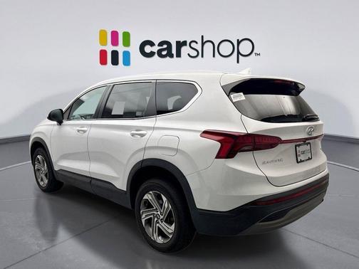 Quartz White 2021 Hyundai SANTA FE SE