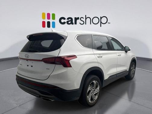 Quartz White 2021 Hyundai SANTA FE SE